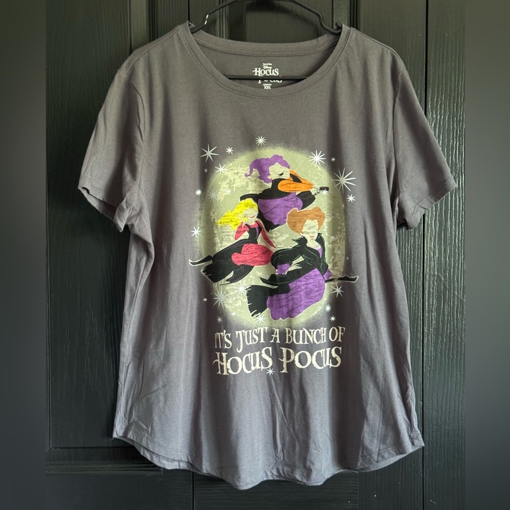 Disney Hocus Pocus Gray T Shirt